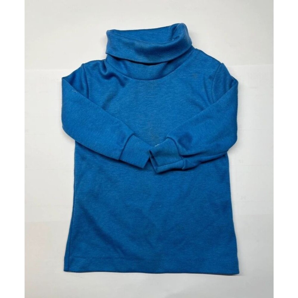 Vintage OshKosh B’Gosh Blue Turtleneck Baby Shirt Size 12 Months